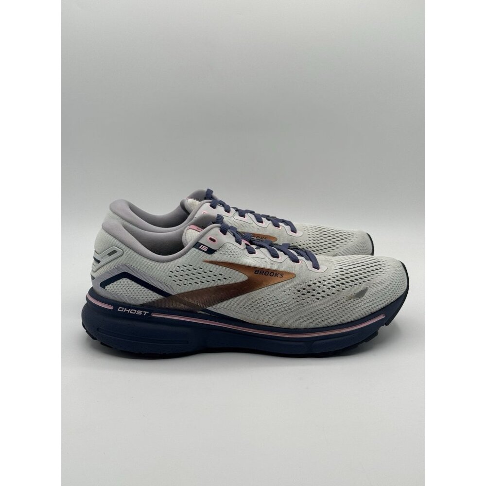 Brooks Ghost 15 Women's Sneakers Size 10 Gray Lace Up Athletic Shoes